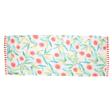 Hope Anchors The Soul Orange Blossoms Scarf