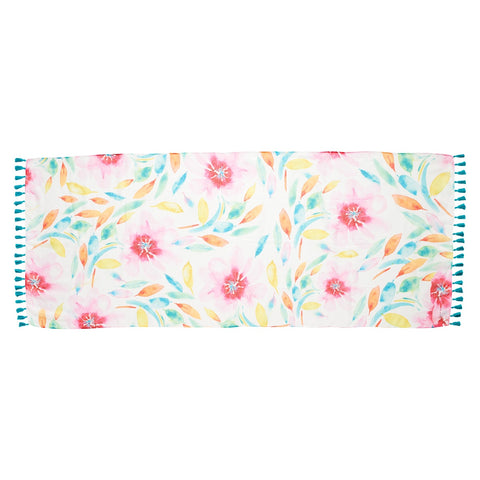 Wrap Yourself In Love Pink Daisies Scarf