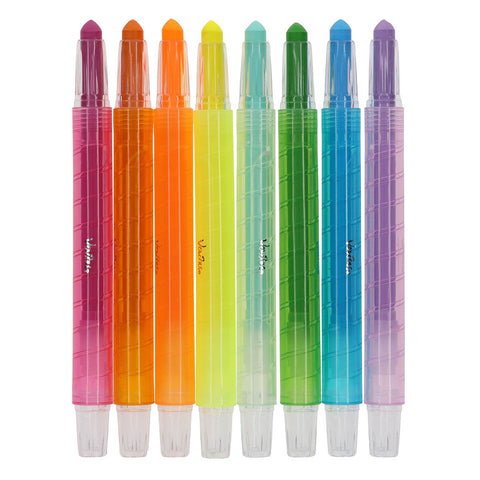 Veritas Twist-Up Highlighters 8-piece Set