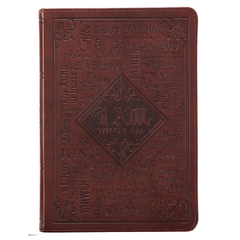 Names of God Chestnut Brown Faux Leather Classic Journal