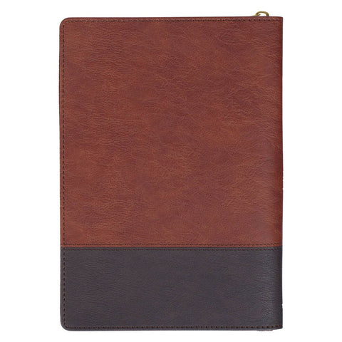 I Have Made You Brown Journal with Zipper Closure - Isa 46:4