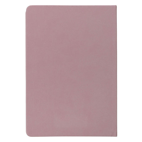 Trust in the Lord Mauve Faux Leather Hardcover Journal - Proverbs 3:5