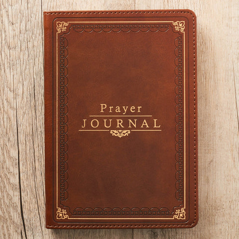 The Lord's Prayer LuxLeather Prayer Journal - Matthew 6: 9-13