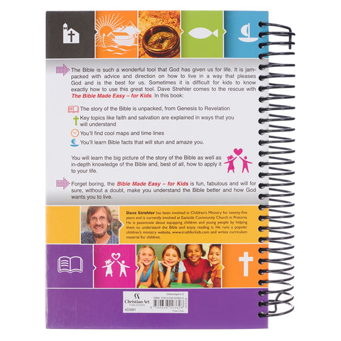 The Bible Made Easy—for Kids Wirebound Edition