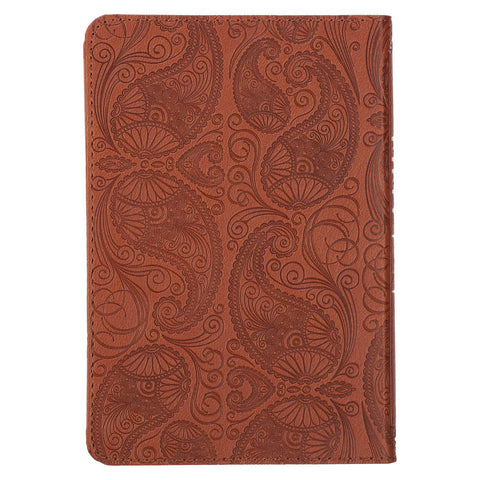 Toffee Brown Faux Leather King James Version Pocket Bible