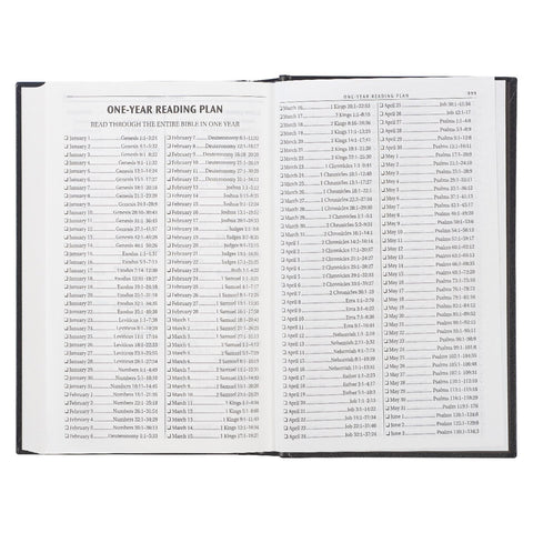 Black Hardcover King James Version Pew and Worship Bible