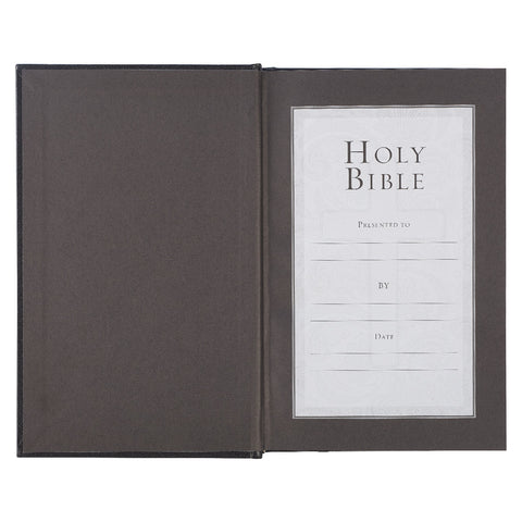 Black Hardcover King James Version Pew and Worship Bible