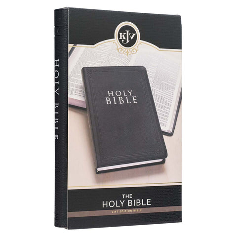 Black Faux Leather King James Version Gift Edition Bible