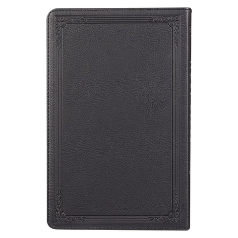 Black Faux Leather King James Version Gift Edition Bible