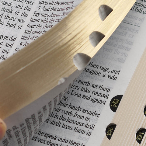 Purple Floral Faux Leather Giant Print Standard-size King James Version Bible with Thumb Index