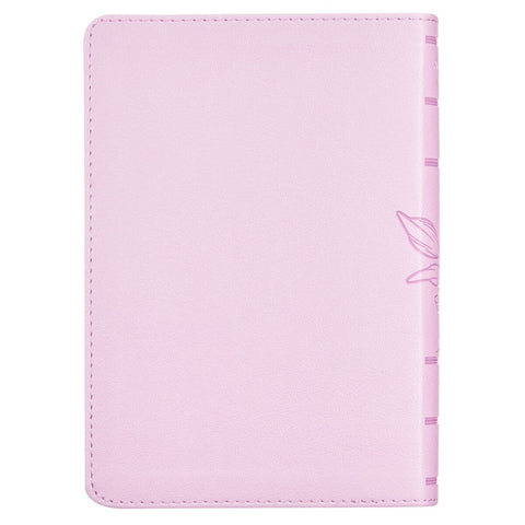 Lavender Bouquet Large Print Compact King James Version Bible