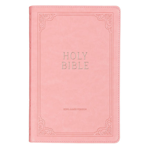 Pink Giant Print Reader’s Edition King James Version Bible