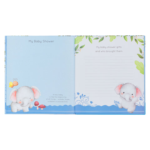 My First Year Hardcover Memory Book for Baby Boys