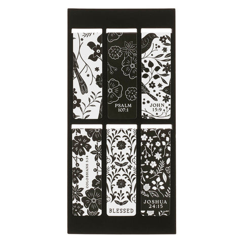 Love Monotone Magnetic Bookmark Set
