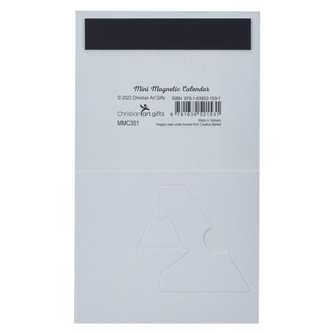 2024 I Know the Plans Mini Magnetic Calendar - Jeremiah 29:11