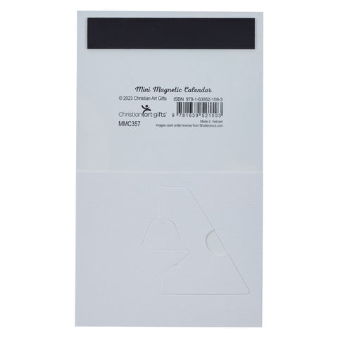 2024 Strength & Dignity Mini Magnetic Calendar - Proverbs 31:25