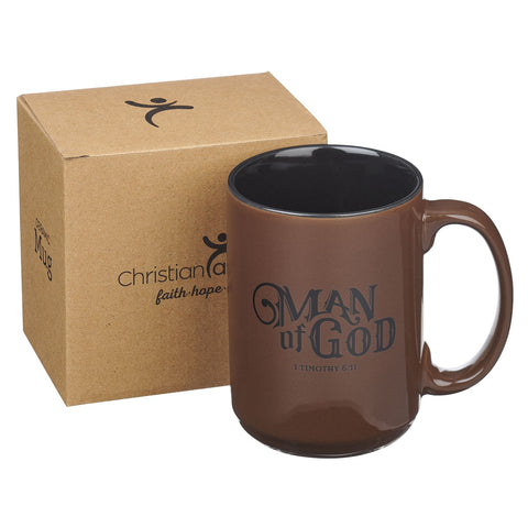 Man of God Coffee Mug - 1 Timothy 6:11