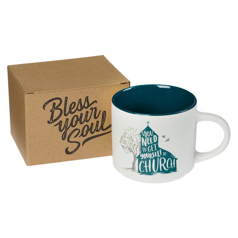 Get Yourself to Church Ceramic Coffee Mug