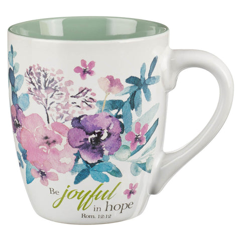 Rejoice Collection Four Piece Ceramic Coffee Mug Set