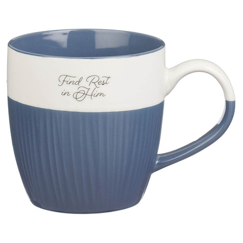 Peaceful Moments Textured Ceramic Mug Set