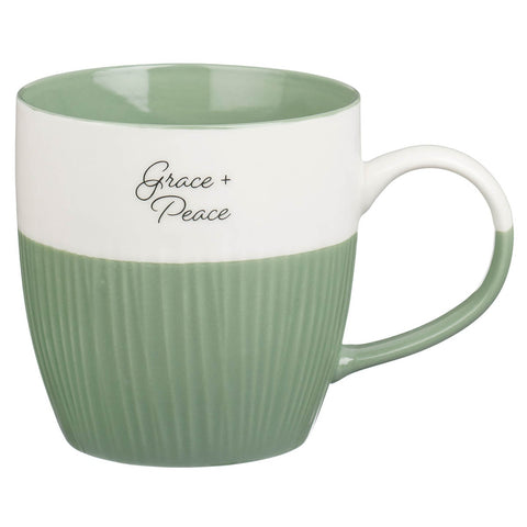 Peaceful Moments Textured Ceramic Mug Set