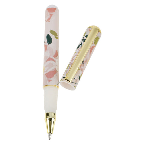 You Are Altogether Beautiful Pink Floral Note Block with Pen Set - Song of Solomon 4:7