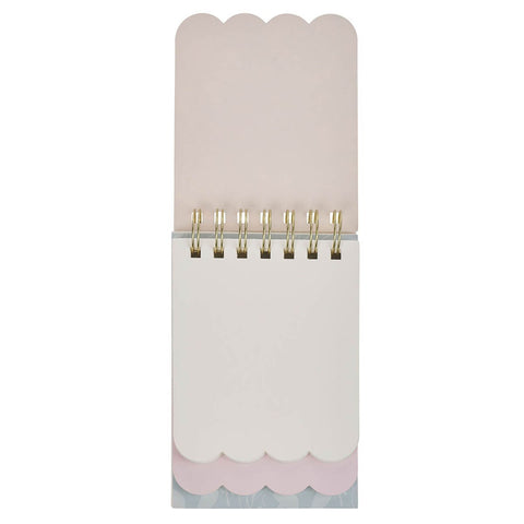Well With My Soul Navy Floral Tiered Spiral Notepad