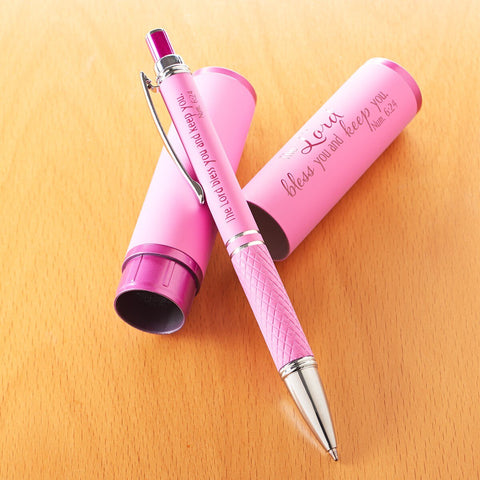 Three Color Stylish Pen and Case Merchandiser