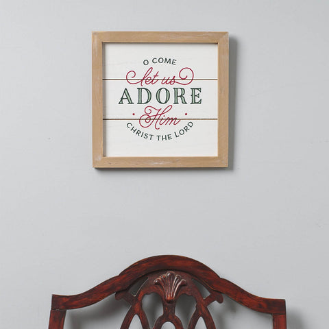 Adore Him Wall Art