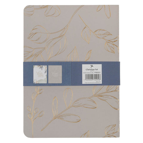 Pray More Worry Less 2-piece Large Prayer Notebook Set