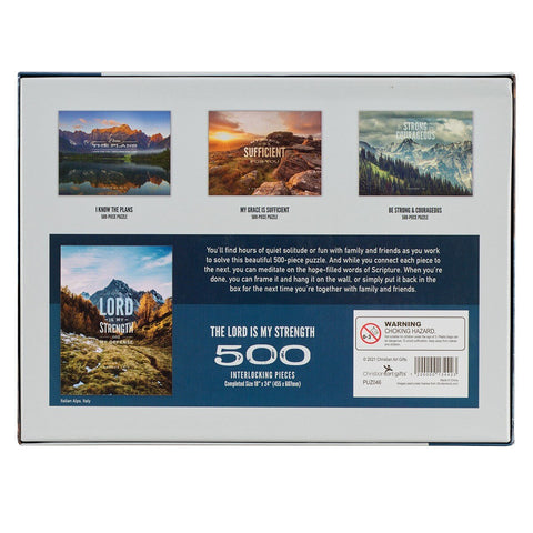 Strength & Defense Mountain Top 500-piece Jigsaw Puzzle - Exodus 15:2