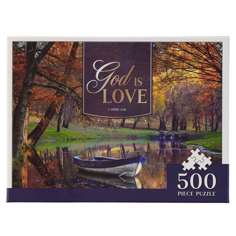 God is Love 500-piece Jigsaw Puzzle - 1 John 4:16