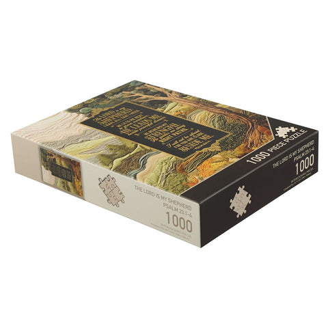 The Lord is My Shepherd 100-piece Puzzle - Psalm 23:1-4