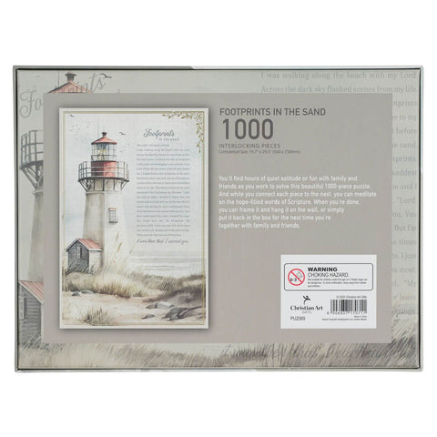 Footprints 1000-piece Puzzle