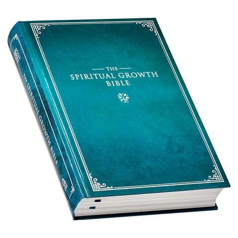 Teal Hardcover Spiritual Growth Bible