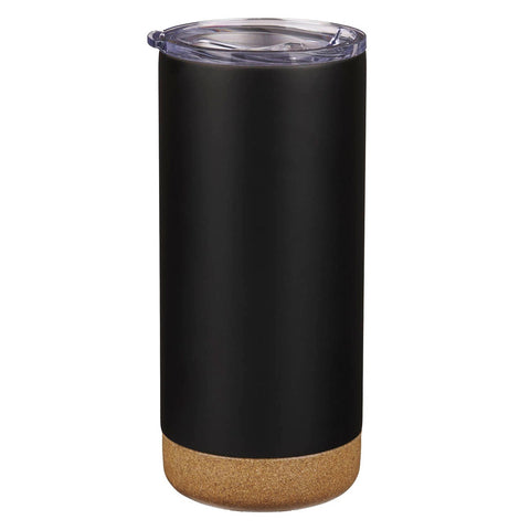 Man of God Black Stainless Steel Tumbler - 1 Timothy 6:11