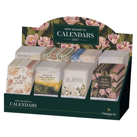 2027 Mini Magnetic Calendar Merchandiser