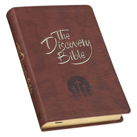 Brown Faux Leather Discovery Bible