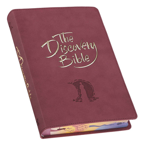 Velvet Rose Faux Leather Discovery Bible