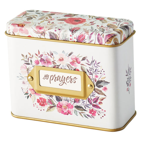 My Prayers Prayer Cards in a Tin