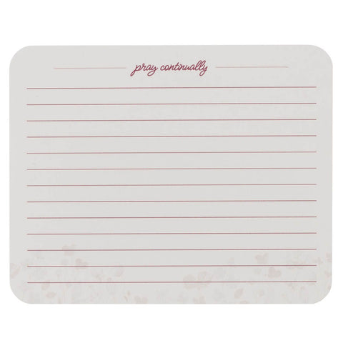 Love the Lord Purple Wildflower Prayer Cards in Tin - Matthew 22:37