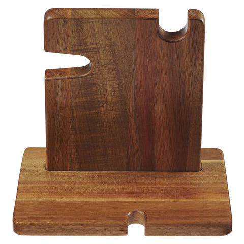 Man of God Acacia Wood Personal Accessory Organizer - 1 Timothy 6:11