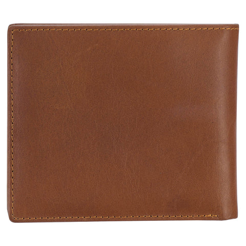 Seek First the Kingdom Saddle Tan Genuine Leather Wallet - Matthew 6:33