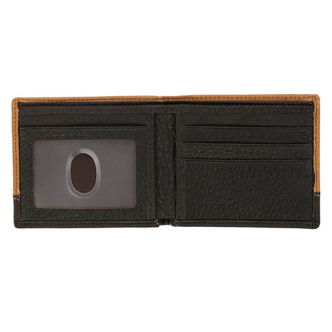 Cross Camel Tan and Espresso Full-grain Leather Wallet